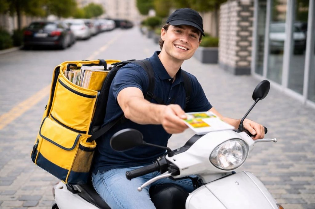 distribución de publicidad